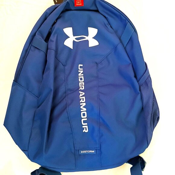FIRM. Under Armour Storm TEAL Hustle Lite backpack Laptop bag, College, Camping - Picture 4 of 15